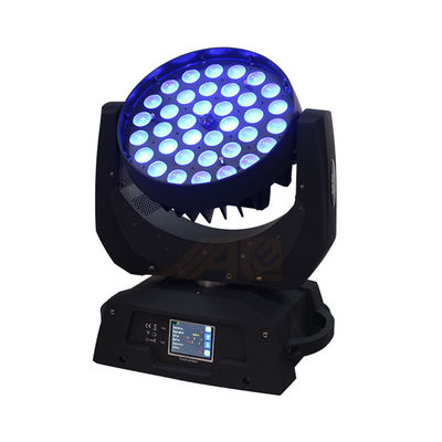DMX512 단계 36*12W LED 줌 기능이 있는 헤드 라이트 이동