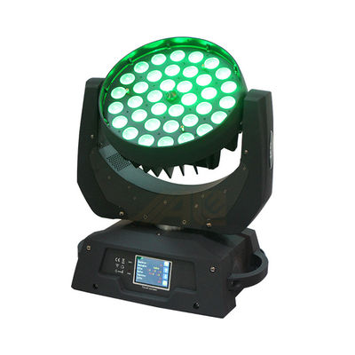 DMX512 단계 36*12W LED 줌 기능이 있는 헤드 라이트 이동