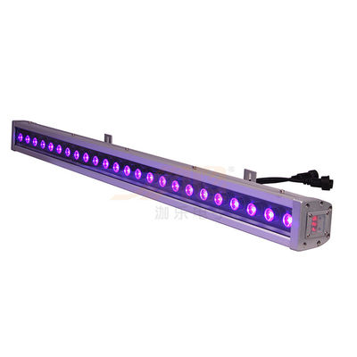 결혼식 놀이를 위한 24*3W DMX 방수 UV RGB LED 벽 세탁기