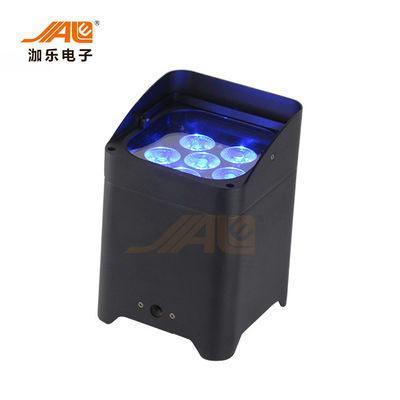 6PCS RGBWAUV 6 In 1 무선 LED 파 캔 배터리 IRC 파 라이트