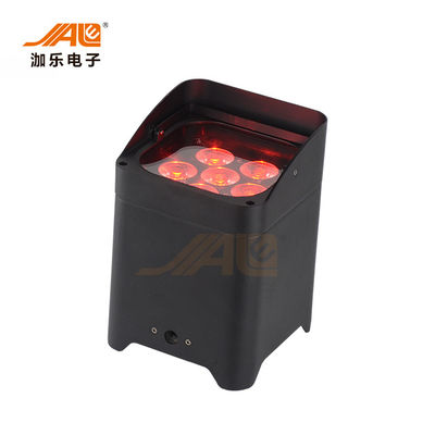 6PCS RGBWAUV 6 In 1 무선 LED 파 캔 배터리 IRC 파 라이트