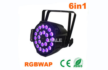 정상 1 LED 동위는 UV 24pcs가 스튜디오 세륨 & RoHS 점화를 위한 1 단계 쇼 점화에 대하여 램프 6를 지도한 빛 할 수 있습니다