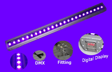 풀 컬러 높은 광도를 점화하는 방수 DMX LED 벽 세척 빛 극장 단계