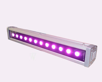 IP65는 12 x 8w RGBW LED 벽 세척 야외 무대 빛 DMX512 3Ch/6CH를 방수 처리합니다