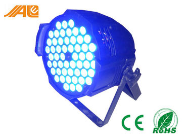 높은 루멘 54PCS 3W LED 동위는 빛 동위 64 점화 다 색깔 DJ가 가벼운 162W DMX 512 통제 CE&RoHS를 램프 상연하는 할 수 있습니다