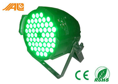 높은 루멘 54PCS 3W LED 동위는 빛 동위 64 점화 다 색깔 DJ가 가벼운 162W DMX 512 통제 CE&RoHS를 램프 상연하는 할 수 있습니다