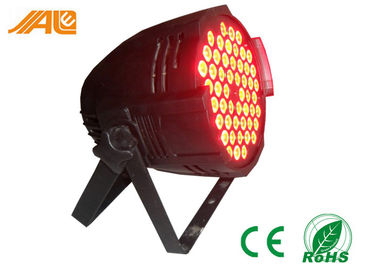 높은 루멘 54PCS 3W LED 동위는 빛 동위 64 점화 다 색깔 DJ가 가벼운 162W DMX 512 통제 CE&RoHS를 램프 상연하는 할 수 있습니다
