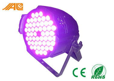 높은 루멘 54PCS 3W LED 동위는 빛 동위 64 점화 다 색깔 DJ가 가벼운 162W DMX 512 통제 CE&RoHS를 램프 상연하는 할 수 있습니다