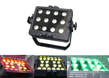 IP65는 12를 방수 처리합니다 * 3W RGB 옥외 LED 벽 세탁기 DMX512 디스코 Dj는 점화를 상연합니다
