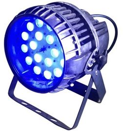 급상승 빨간 녹색 파란 백색 점화를 가진 1개의 옥외 LED 동위 램프에 대하여 다채로운 18 x 10w Rgbw 4