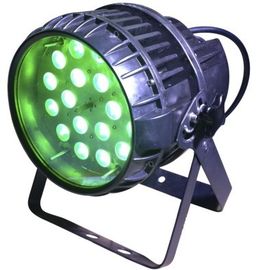 급상승 빨간 녹색 파란 백색 점화를 가진 1개의 옥외 LED 동위 램프에 대하여 다채로운 18 x 10w Rgbw 4