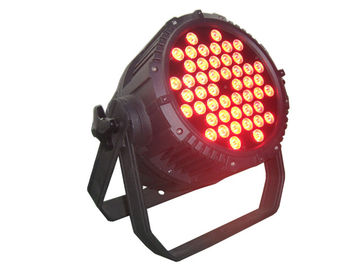 직업적인 옥외 LED 동위 48 x 3w 다 색깔 점화 동위 64는 결혼식 사건 IP65 점화를 위해 점화합니다
