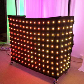 1 x 2m Rgb 3in1 다채로운 LED 영상 커튼, 직업적인 훈장 LED 빛 커튼