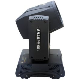 효력 200w 5r Sharpy 광속 DJ 나이트 클럽 장식을 위한 이동하는 맨 위 단계 빛을 빛나십시오