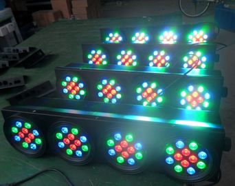 긴 48pcs 3w Rgb 디스코 단계 곁눈 가리개 점화합니다/DJ에 의하여 지도되는 막대기 빛