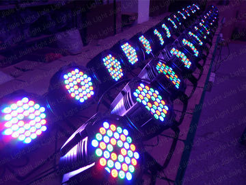 DMX512를 가진 실내 사건 Dmx 단계 빛 3w Rgb 높은 광도