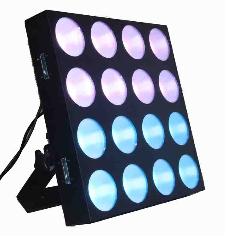 1개의 풀 컬러 옥수수 속에 대하여 16x30w Rgb 3는 디스코 배경을 위한 모체 DJ 단계 빛을 지도했습니다