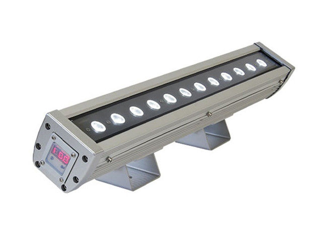 12pcs 4w Rgbw 선형 지도한 벽 세탁기 빛은 벽 세탁기 Dmx512 4/8ch를 지도했습니다