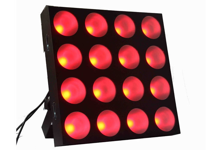 지도한 더 눈 먼 모체 디스코 단계 Dj 조명 기구, Dmx는 단계 빛을 1에서 4 x 4 30w Rgb 3 지도했습니다