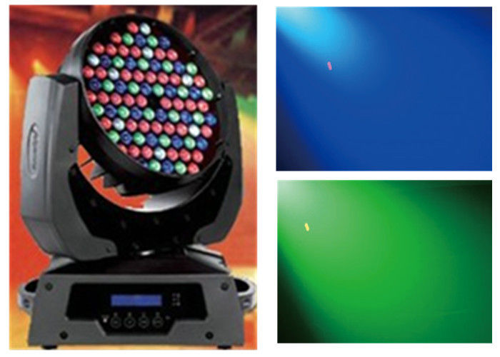 디스코/연주회/극장/휴일 동안 RGBW 세척 108pcs 3w LED 이동하는 맨 위 빛