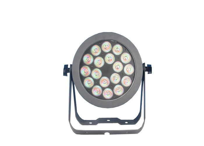 1개의 RGBW LED 단계 동위에 대하여 18 PC 6는 알루미늄 거푸집 던지기 주거를 가진 빛을 통조림으로 만듭니다