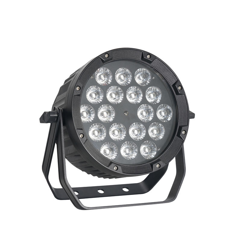 18pcs 12W IP65 방수 야외 LED PAR 이벤트용 RGBWA UV 6in1