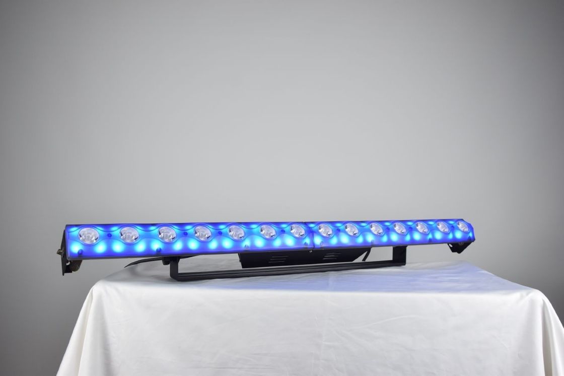 14*3W RGB LED 벽 세탁기 결혼식 배경 백색 반점 등화관제선 윤곽선 빛