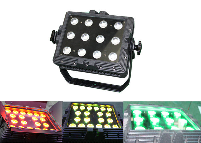 IP65는 12를 방수 처리합니다 * 3W RGB 옥외 LED 벽 세탁기 DMX512 디스코 Dj는 점화를 상연합니다