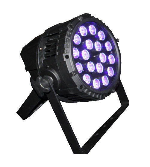IP65 18 x 15w RGBWA UV 6in1 옥외 LED 동위는 직업적인 단계 점화를 점화할 수 있습니다