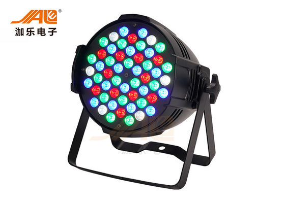 54 x 3w Rgbw 방수 LED 동위는 8CH/4CH DMX512를 점화하는 옥외 사건 단계를 통조림으로 만듭니다