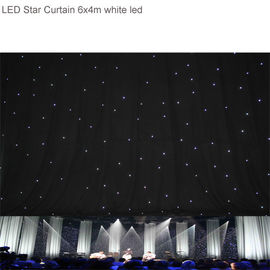 최고 밝은 RGBW6x 4m LED 별 커튼, 단계 배경을 위한 배경막 커튼 피복